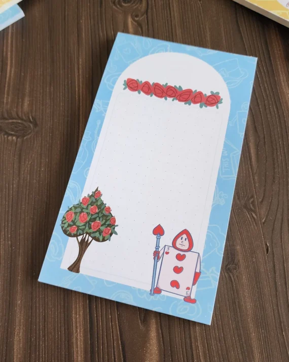 Alice theme notepad Queen's Guard -  نوتة ثيم أليس حراس الملكة