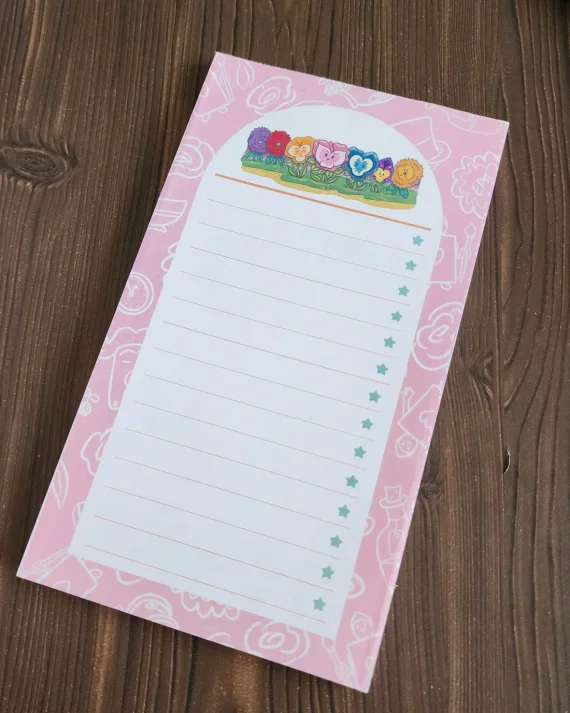 Alice theme notepad Flowers  نوتة ثيم أليس الزهور